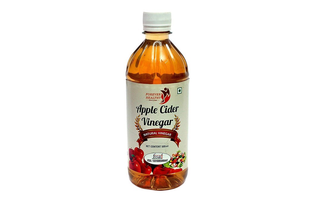 Forever Healthy Apple Cider Vinegar (Natural Vinegar)   Bottle  500 millilitre